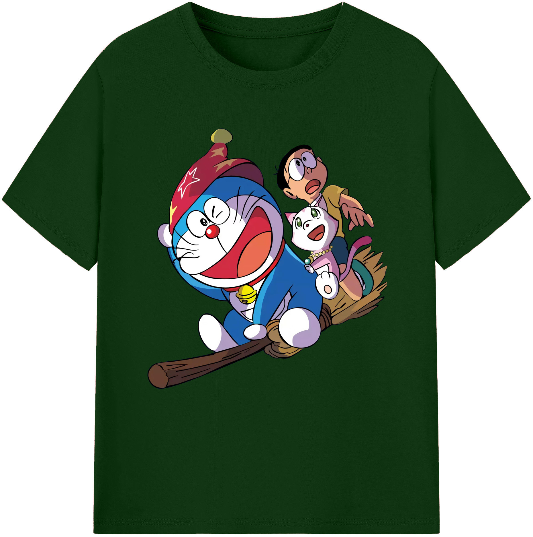 （画像用） ドラえもん Doraemon 綿100％半袖Tシャツ（フロントプリント）